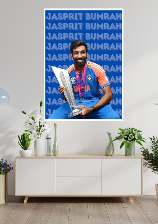 JASPRIT BUMRAH WC POSTER
