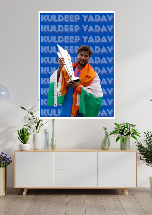 Kuldeep Yadav WC POSTER