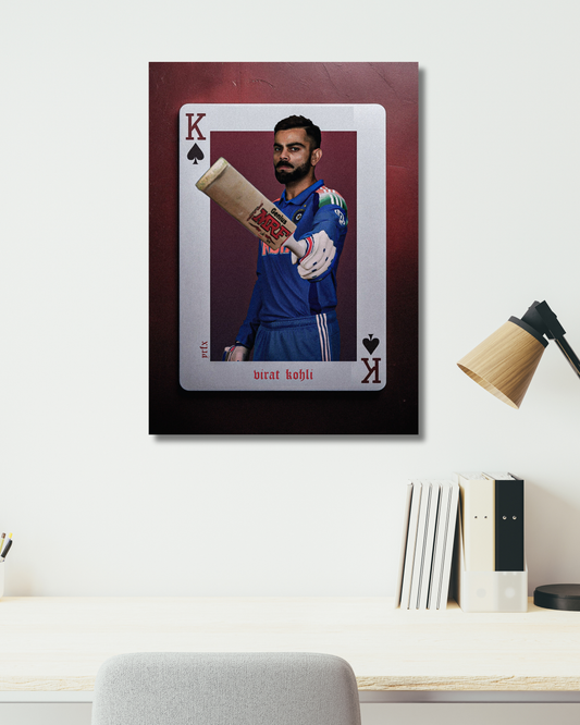 King of Spades – Virat Kohli Poster