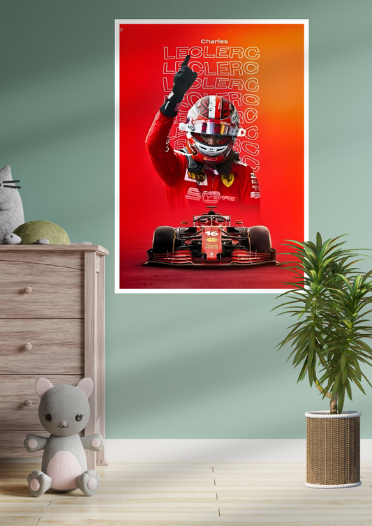 Charles Leclerc Poster